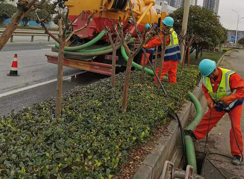侯马市政管道清淤